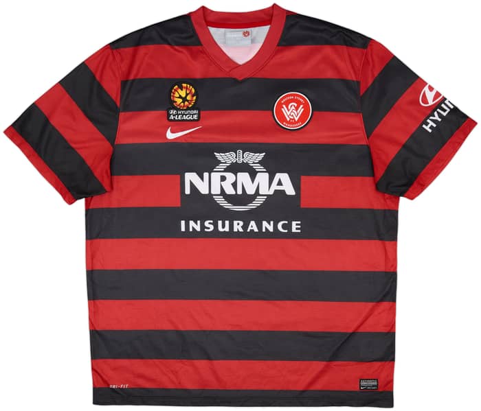 2014-15 Western Sydney Wanderers Home Shirt - 10/10 - (XXL)