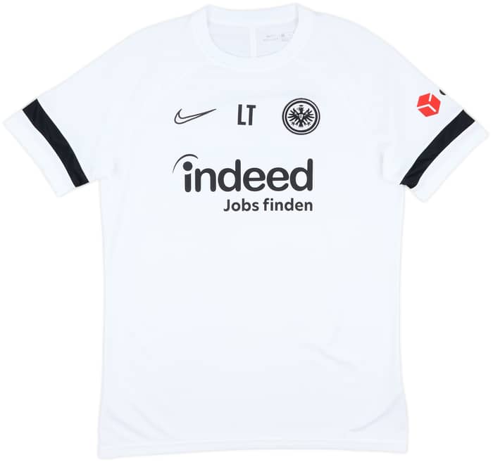 2021-22 Eintracht Frankfurt Nike Staff Issue Training Shirt LT - 9/10 - (L)