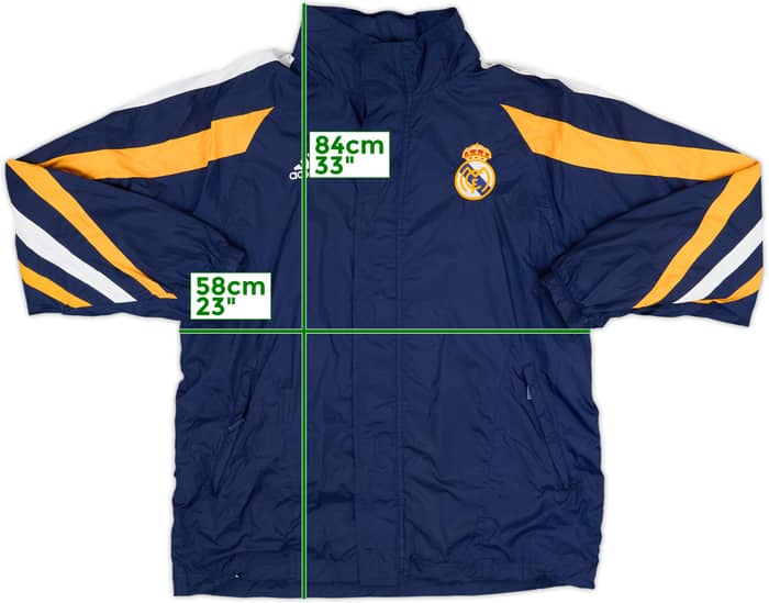 1998-99 Real Madrid adidas Rain Jacket - 8/10 - (M)