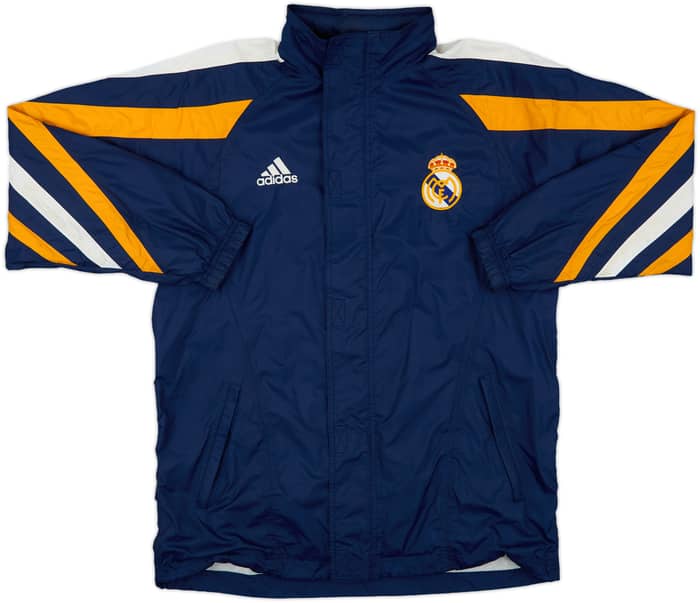 1998-99 Real Madrid adidas Hooded Rain Jacket - 7/10 - (S)