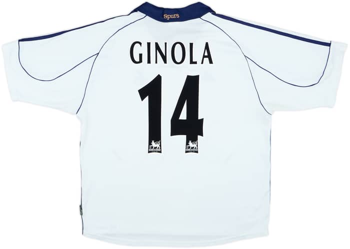 1999-01 Tottenham Home Shirt Ginola #14 - 6/10 - (XL)