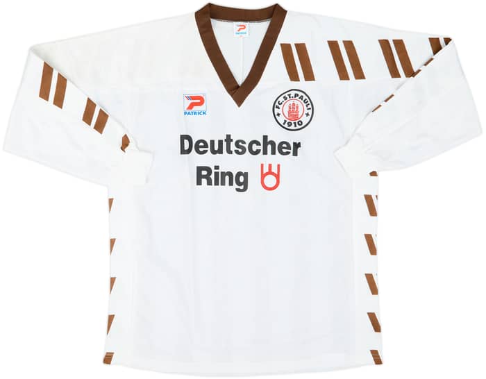 1992-93 St Pauli Home L/S Shirt - 10/10 - (XL)