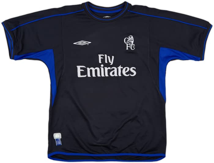 2002-04 Chelsea Away Shirt Zola #25 - 9/10 - (L)