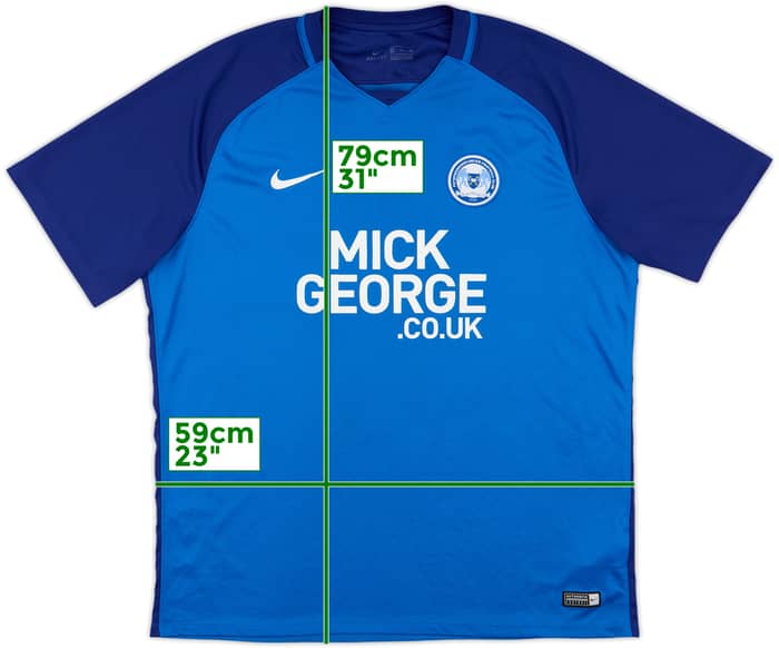 2017-18 Peterborough Home Shirt - 7/10 - (XXL)