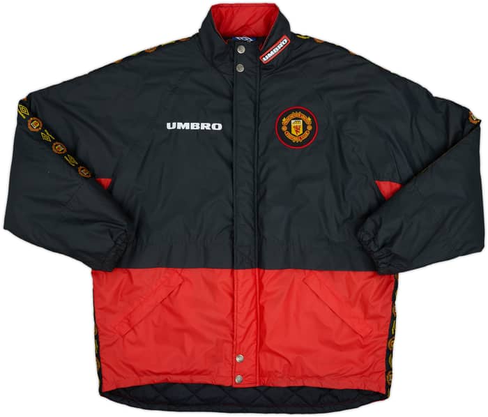 1994-95 Manchester United Umbro Bench Coat - 8/10 - (XL)
