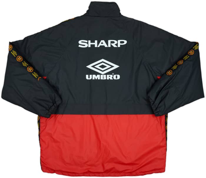 1994-95 Manchester United Umbro Bench Coat - 8/10 - (XL)