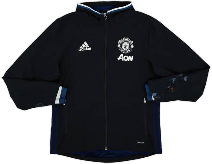 2016-17 Manchester United adidas Hooded Track Jacket - 3/10 - (M)