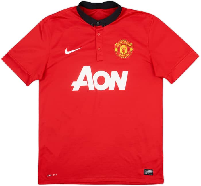 2013-14 Manchester United Home Shirt V.Persie #20 - 7/10 - (M)