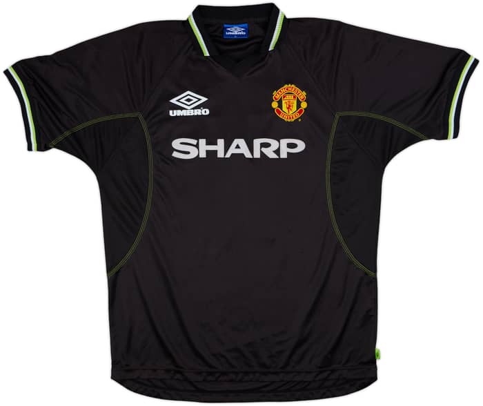 1998-99 Manchester United Third Shirt Scholes #18 - 5/10 - (XL)