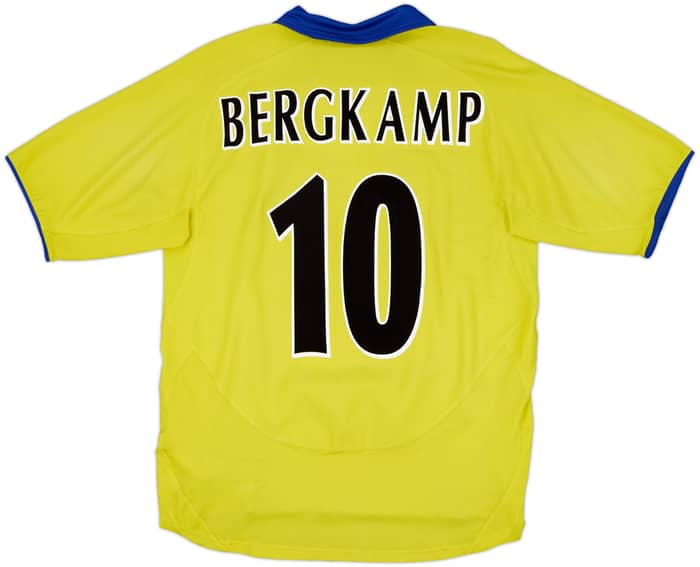 2003-05 Arsenal Away Shirt Bergkamp #10 - 5/10 - (M)