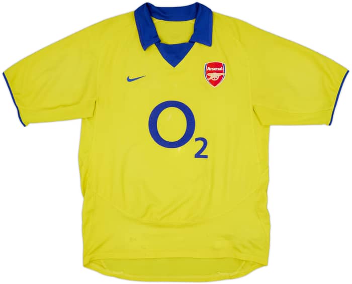 2003-05 Arsenal Away Shirt Bergkamp #10 - 5/10 - (M)