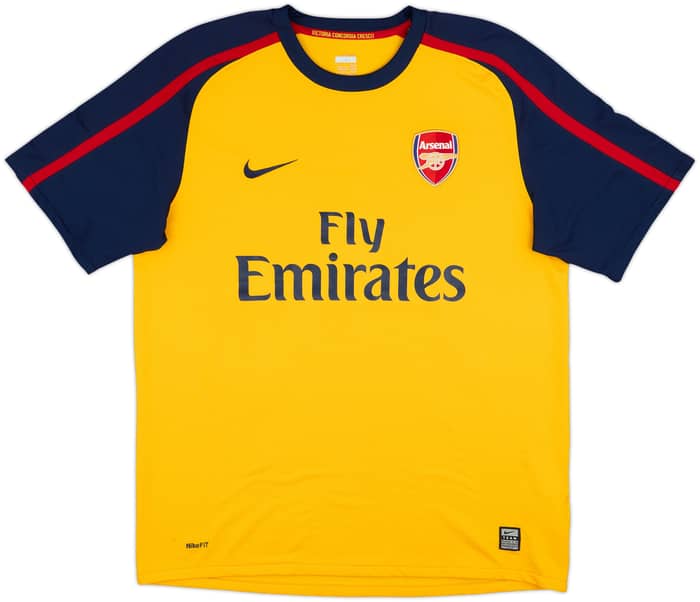 2008-09 Arsenal Away Shirt Fabregas #4 - 8/10 - (L)