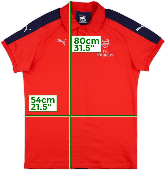 2016-17 Arsenal Puma Polo Shirt - 9/10 - (XL)