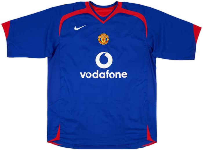 2005-06 Manchester United Away Shirt Scholes #18 - 6/10 - (XL)