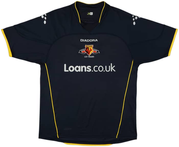 2006-07 Watford Away Shirt Young #15 - 8/10 - (L)