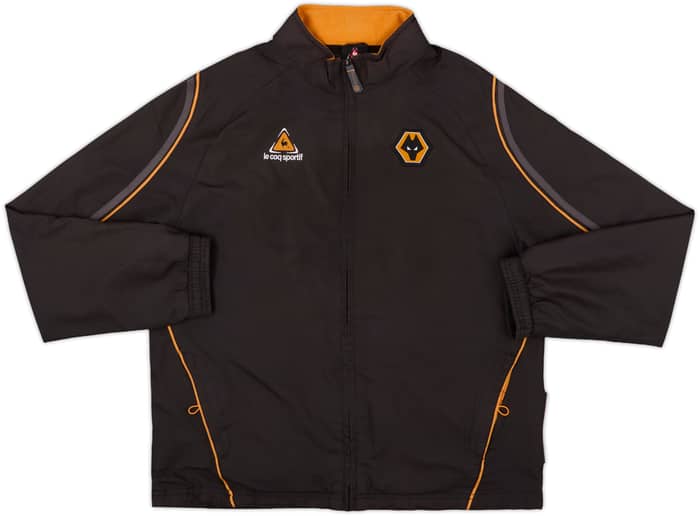 2007-08 Wolves Le Coq Sportif Hooded Track Jacket - 6/10 - (L)