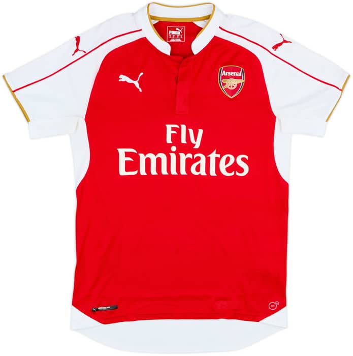 2015-16 Arsenal Home Shirt Arteta #8 - 8/10 - (M)