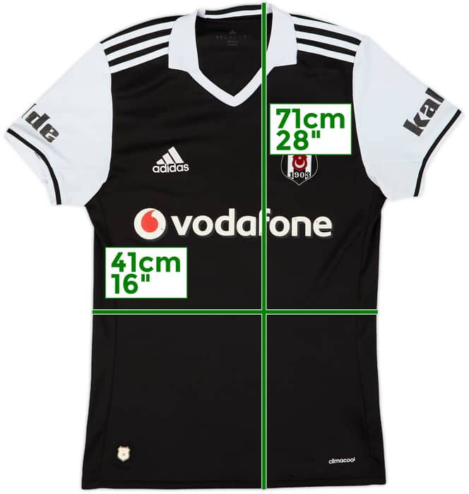 2016-17 Besiktas Away Shirt - 6/10 - (S)