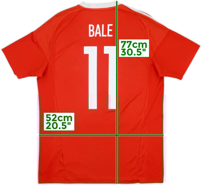2016-17 Wales Home Shirt Bale #11 - 6/10 - (L)
