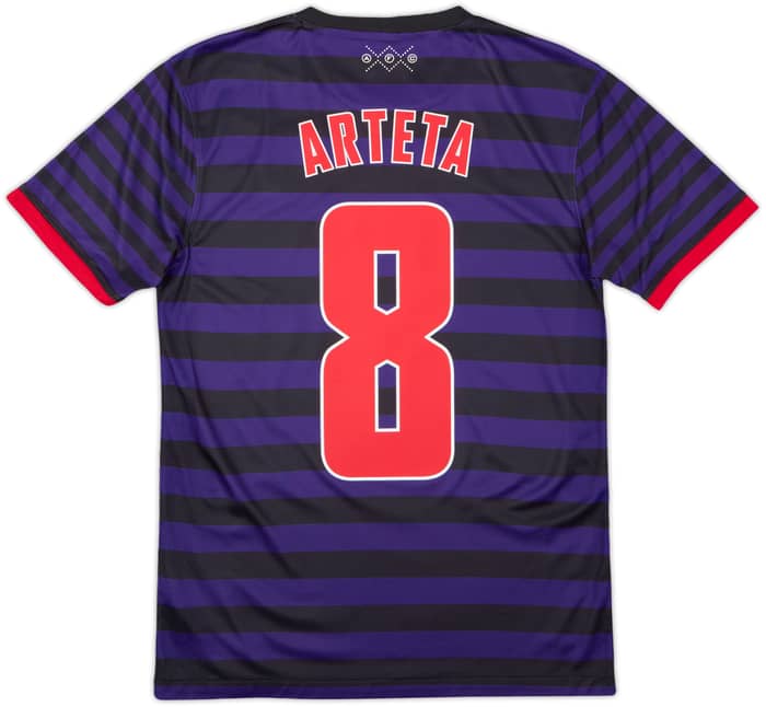 2012-13 Arsenal Away Shirt Arteta #8 - 5/10 - (S)
