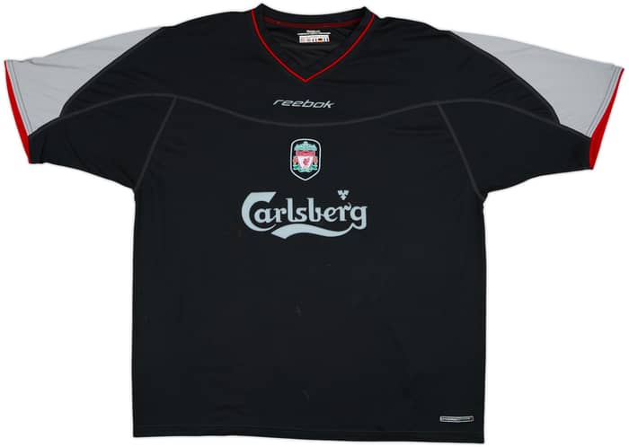2002-04 Liverpool Away Shirt Gerrard #17 - 7/10 - (XL)