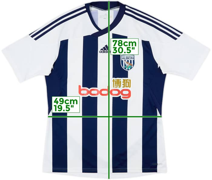 2011-12 West Brom Home Shirt - 6/10 - (M)