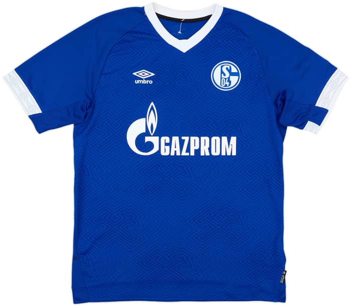 2018-19 Schalke Home Shirt Burgstaller #19 - 6/10 - (L)