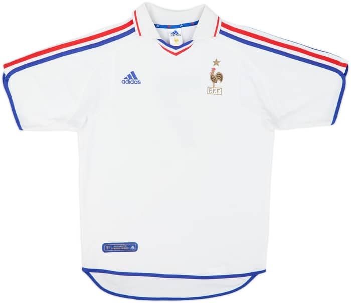 2000-02 France Away Shirt #7 - 5/10 - (S)