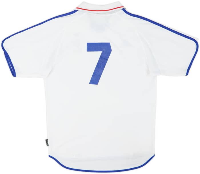 2000-02 France Away Shirt #7 - 5/10 - (S)
