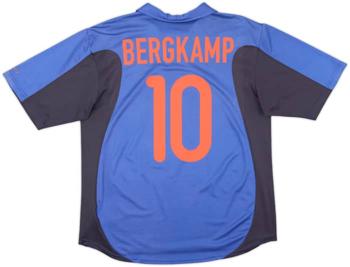 2000-02 Netherlands Away Shirt Bergkamp #10 - 6/10 - (L)