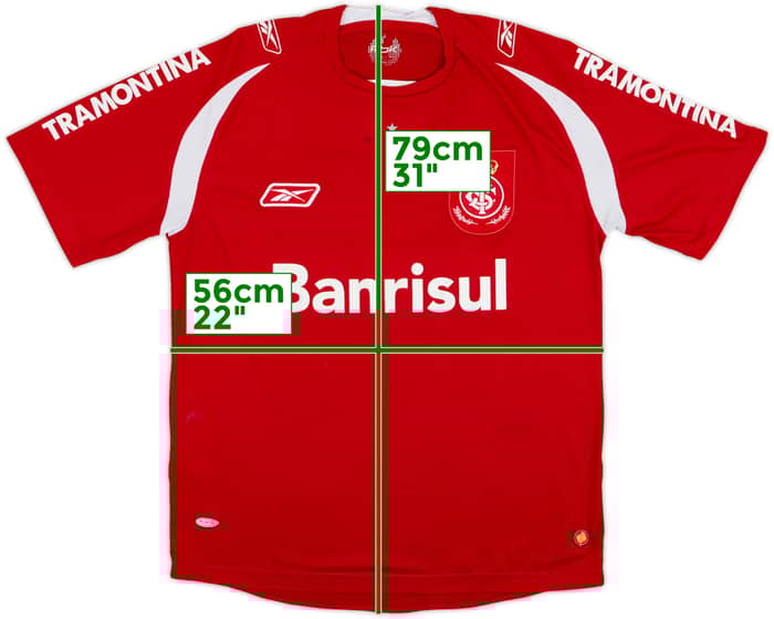 2008-09 Internacional Home Shirt #10 - 4/10 - (L)