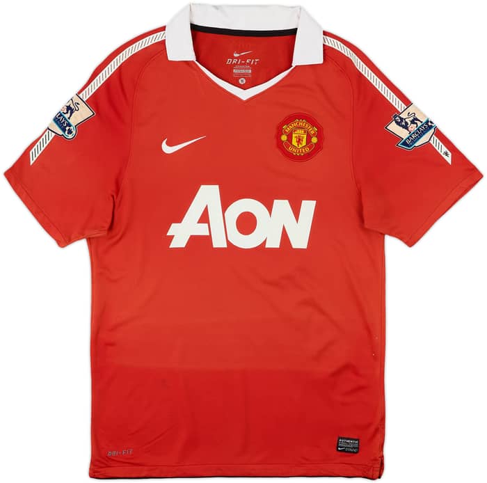 2010-11 Manchester United Home Shirt Vidic #15 - 5/10 - (S)