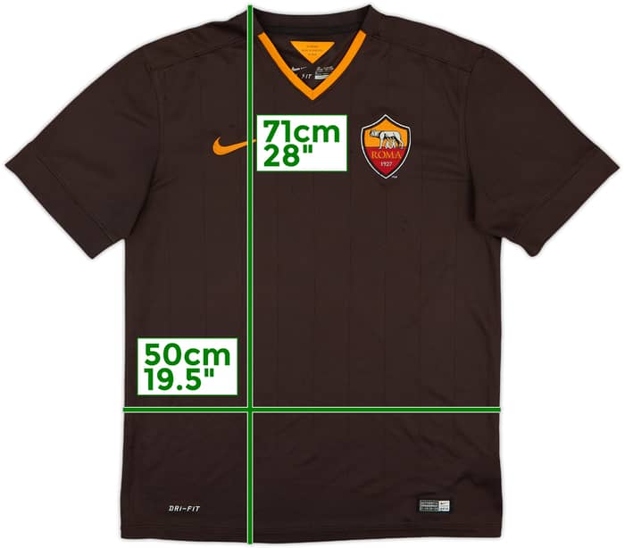 2014-15 Roma Third Shirt - 4/10 - (M)