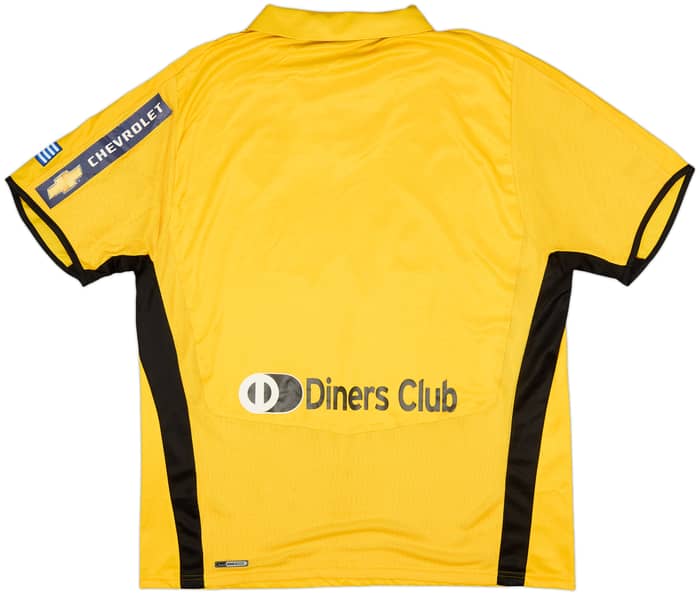 2008-09 AEK Athens Home Shirt - 4/10 - (XL)