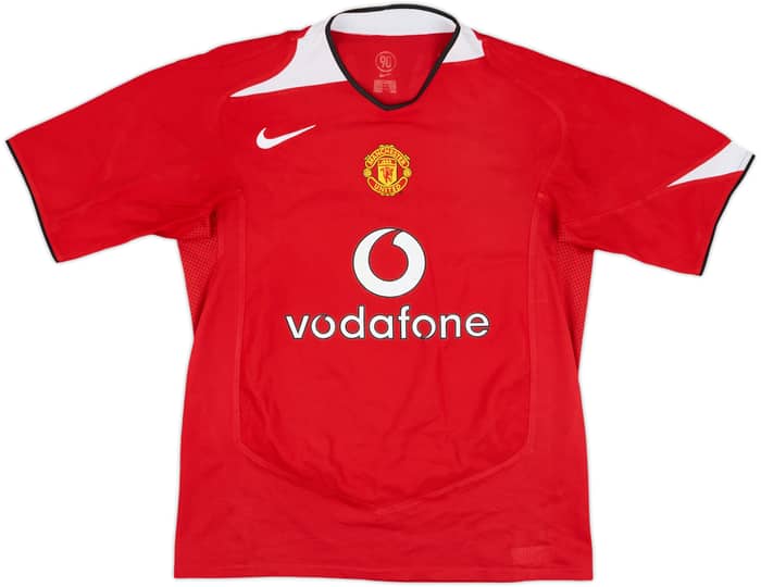 2004-06 Manchester United Home Shirt Ronaldo #7 - 8/10 - (M)