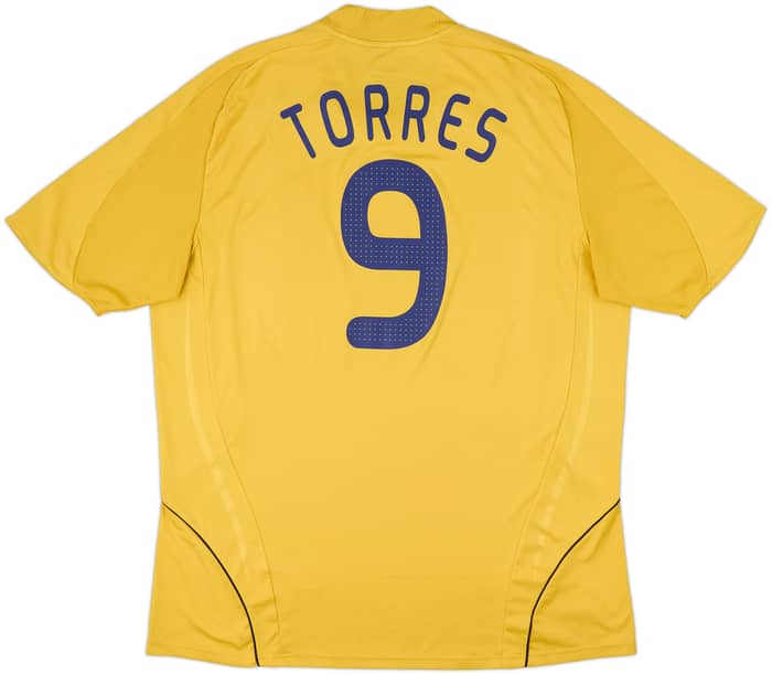 2008-10 Spain Away Shirt Torres #9 - 8/10 - (XXL)