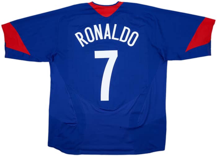 2005-06 Manchester United Away Shirt Ronaldo #7 - 5/10 - (XL)