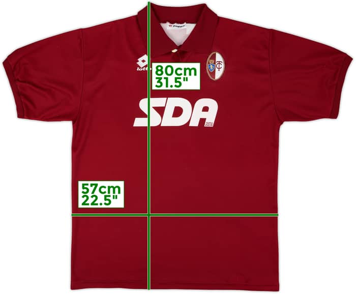 1995-96 Torino Home Shirt #11 - 8/10 - (XL)