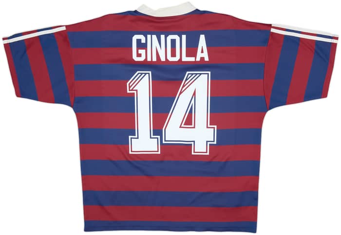 1995-96 Newcastle Away Shirt Ginola #14 - 8/10 - (L)