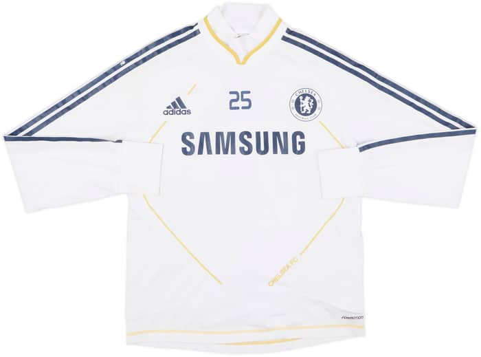 2010-11 Chelsea adidas Player Issue Drill Top #25 - 6/10 - (L)