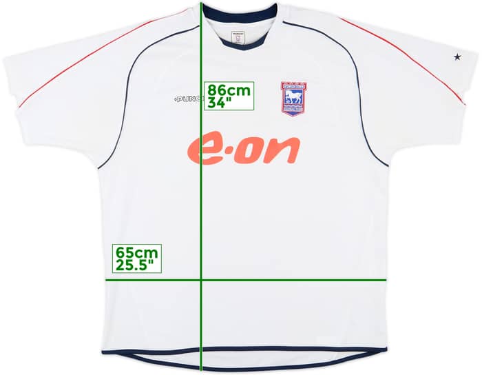 2006-08 Ipswich Away Shirt - 8/10 - (XXL)