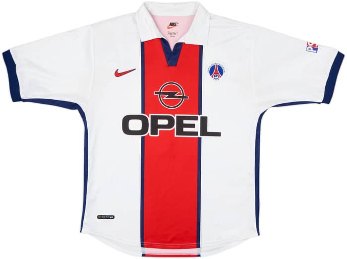 Camiseta de visitante del Paris Saint-Germain 1998-99 Okocha #10 - 6/10 - (M)