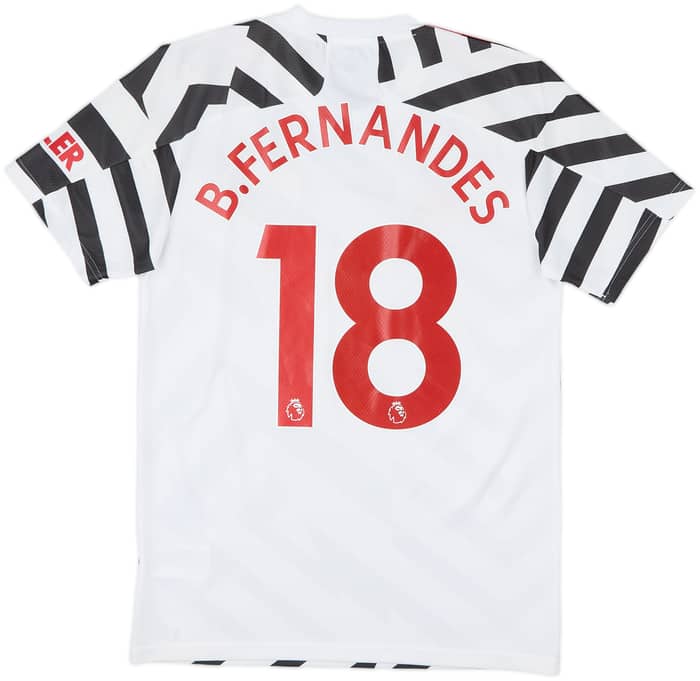 2020-21 Manchester United Third Shirt B.Fernandes #18 - 6/10 - (S)