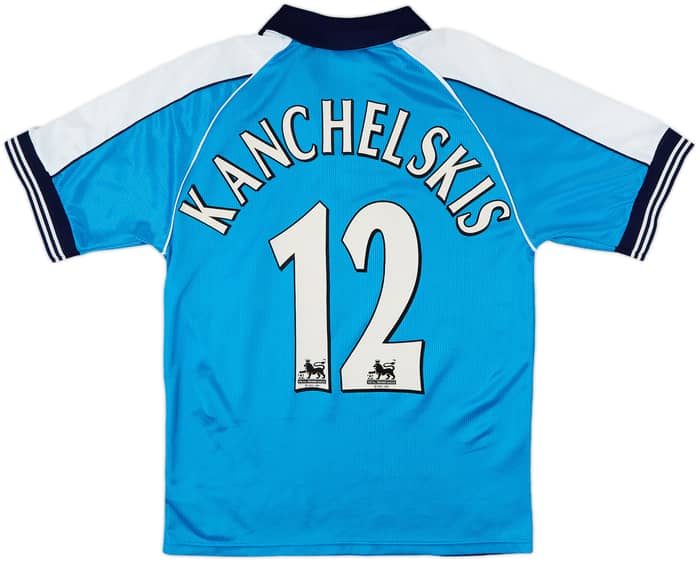 1999-01 Manchester City Home Shirt Kanchelskis #12 - 6/10 - (S)