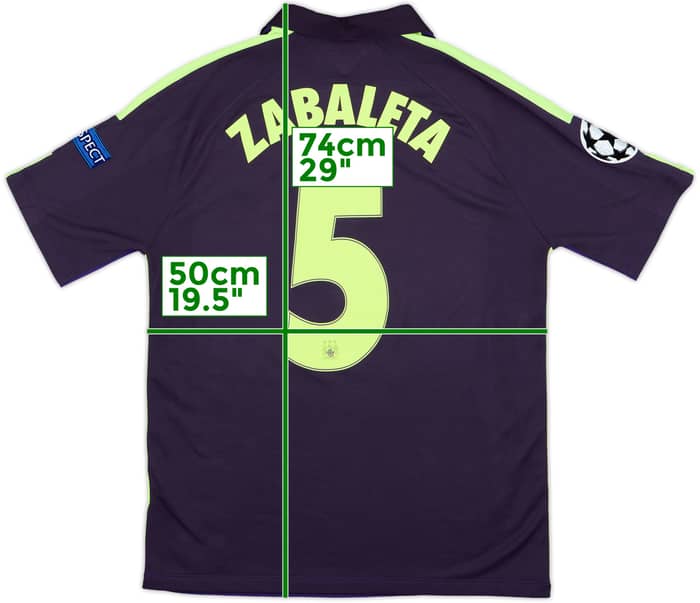 2014-15 Manchester City Third Shirt Zabaleta #5 - 10/10 - (M)