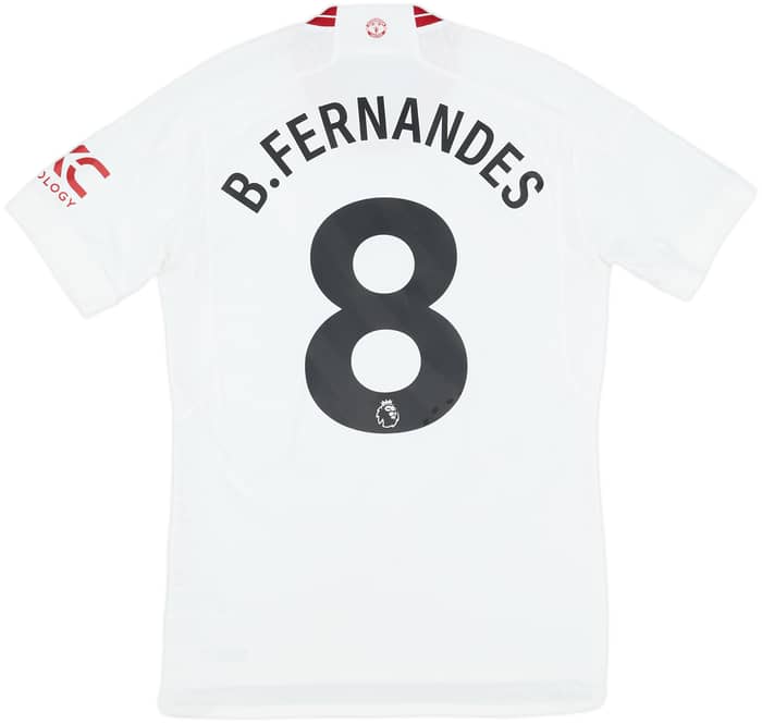 2023-24 Manchester United Authentic Third Shirt B.Fernandes #8 - 10/10 - (S)
