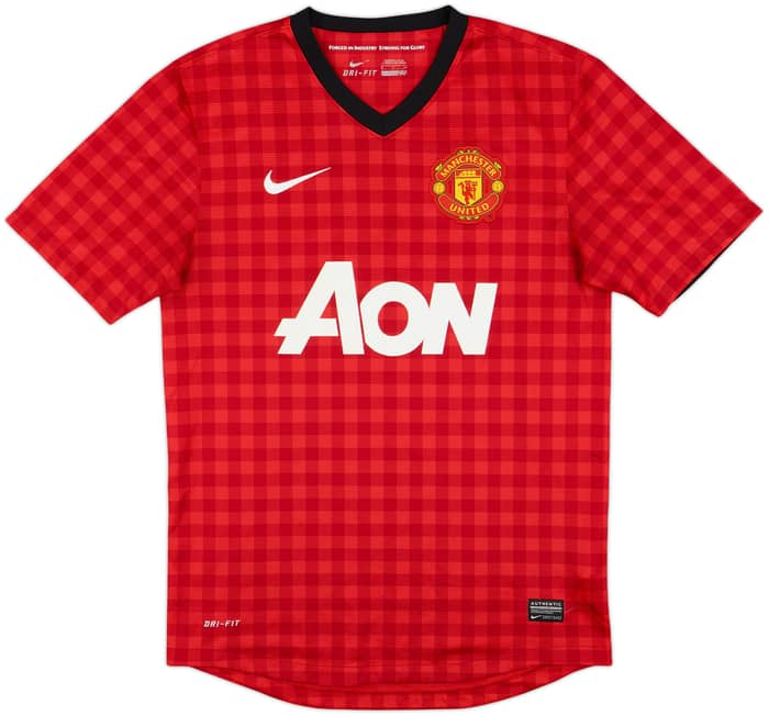 2012-13 Manchester United Home Shirt Scholes #22 - 8/10 - (S)
