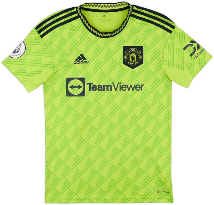 2022-23 Manchester United Third Shirt Martinez #6 - 6/10 - (S)