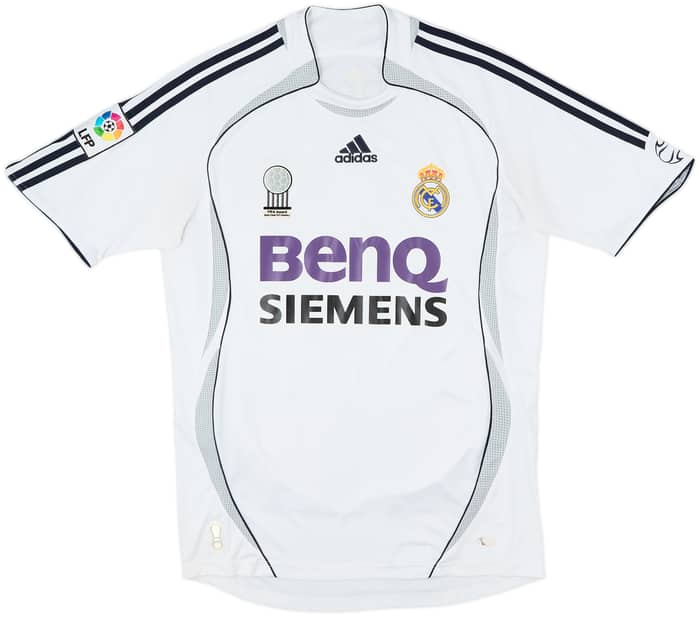 2006-07 Real Madrid Home Shirt Ronaldo #9 - 7/10 - (S)