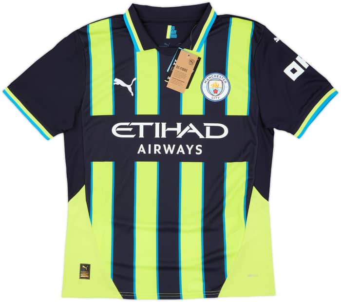 2024-25 Manchester City Away Shirt De Bruyne #17 (M)